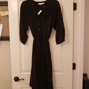 Loft black dress (Sm)